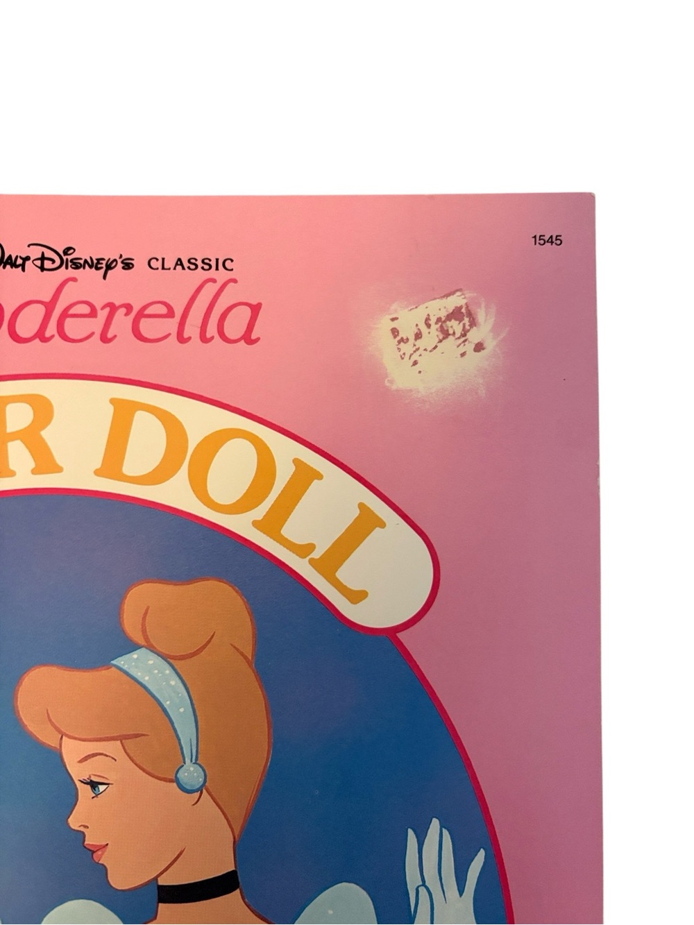Vintage Walt Disney Classic Cinderella Paper Doll Book Vintage 1989 Uncut - Picture 9 of 9